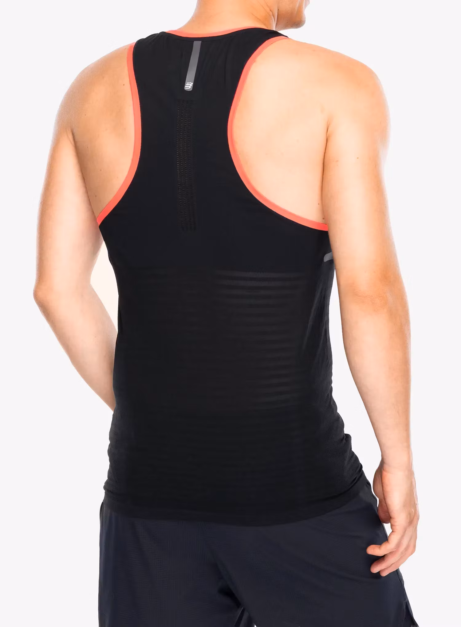 Běžecké tričko Compressport Pro Racing Singlet - black
