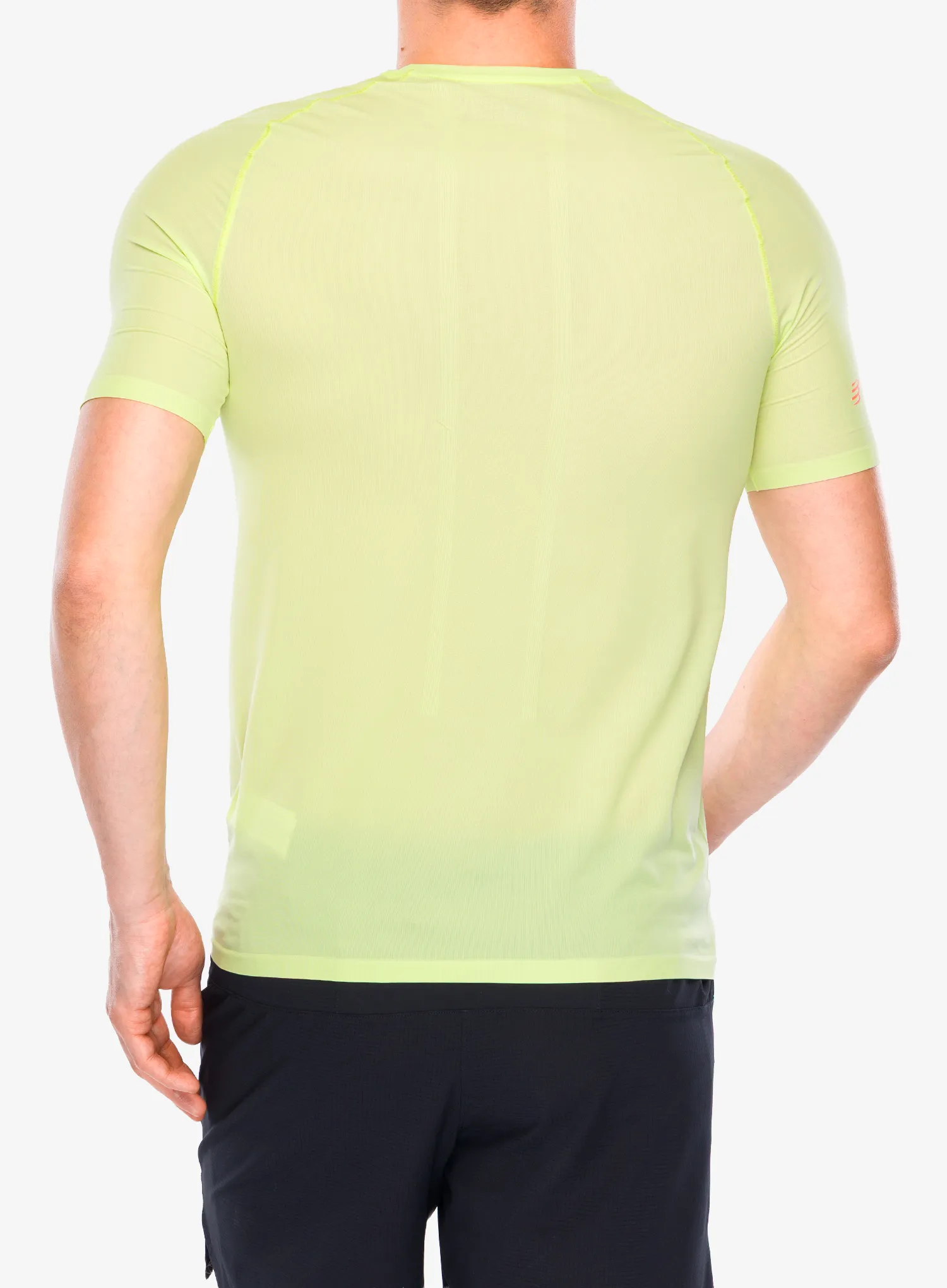 Běžecké tričko Compressport Trail Racing S/S Tshirt - shadow lime