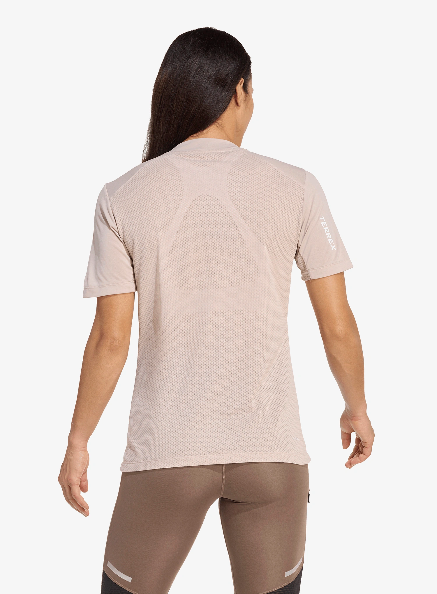 Běžecké tričko dámské adidas TERREX Xperior Climacool Tee - wonder taupe
