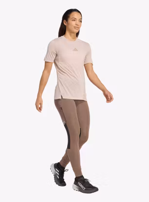 Běžecké tričko dámské adidas TERREX Xperior Climacool Tee - wonder taupe