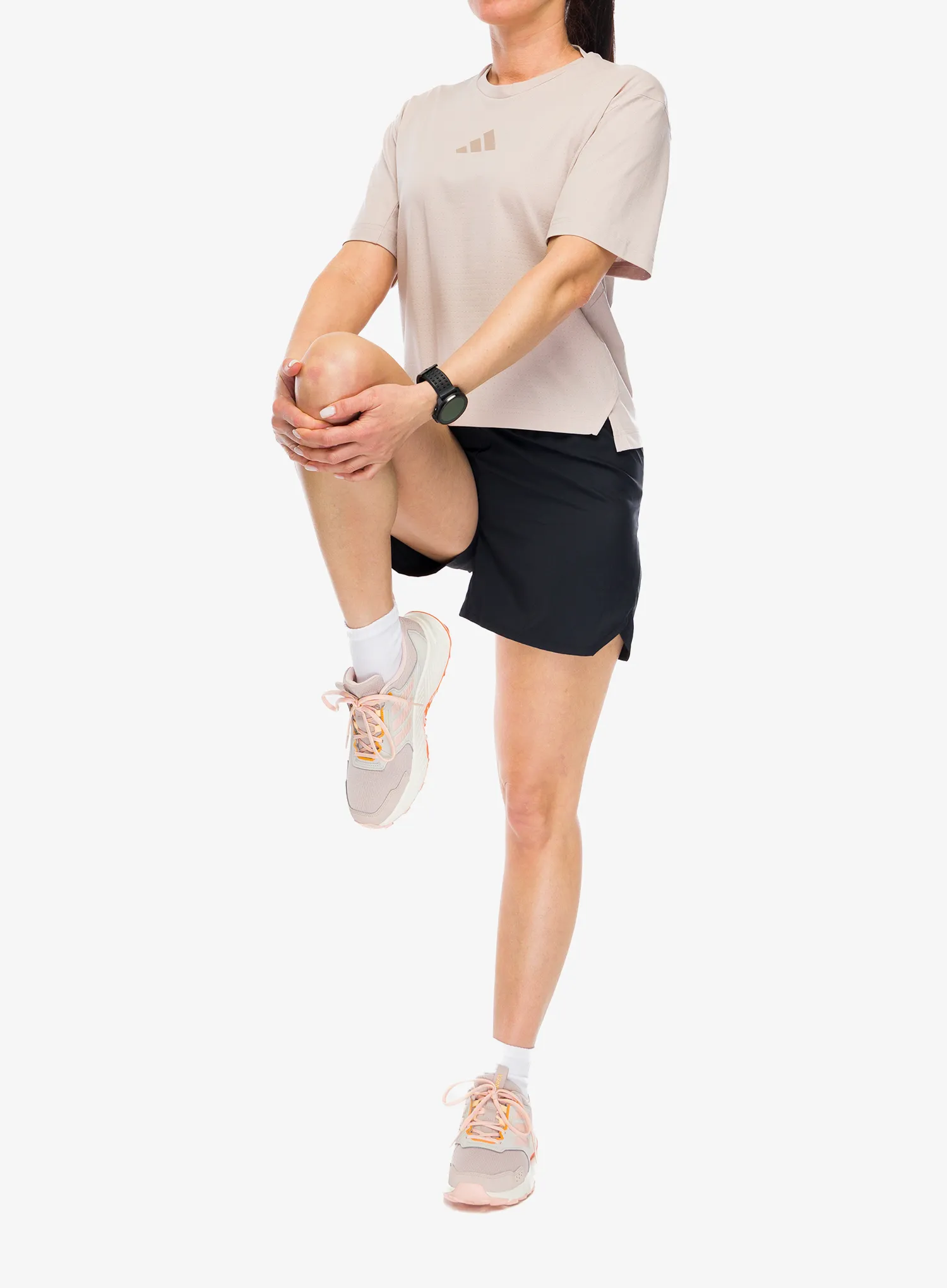 Běžecké tričko dámské adidas TERREX Xploric CLIMACOOL+ Trail T-shirt - wonder taupe