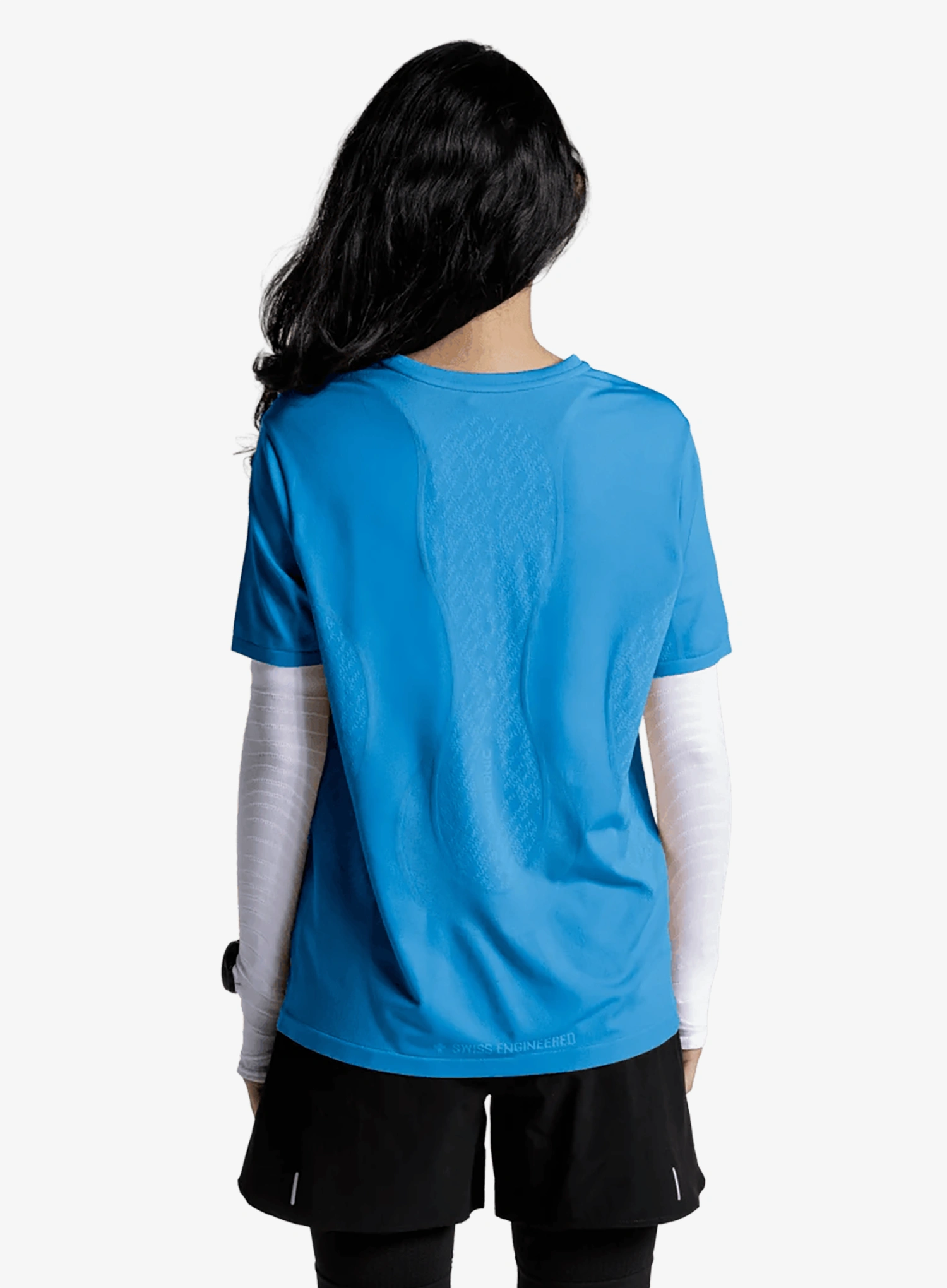 Běžecké tričko dámské X-Bionic Xceed Run Discover Shirt - eternal ice/ice