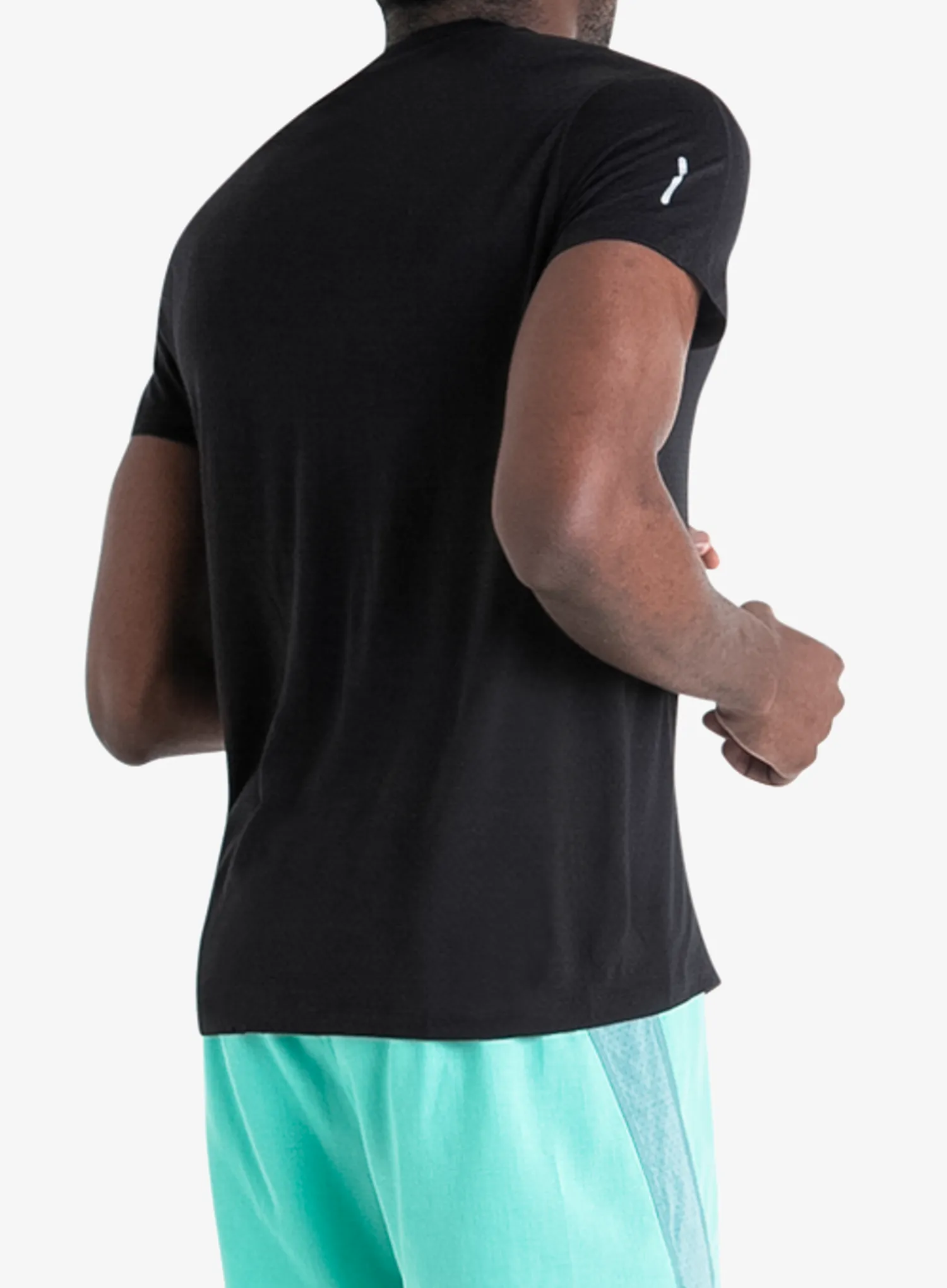 Běžecké tričko Icebreaker Merino 125 Cool-Lite Speed SS Tee - black
