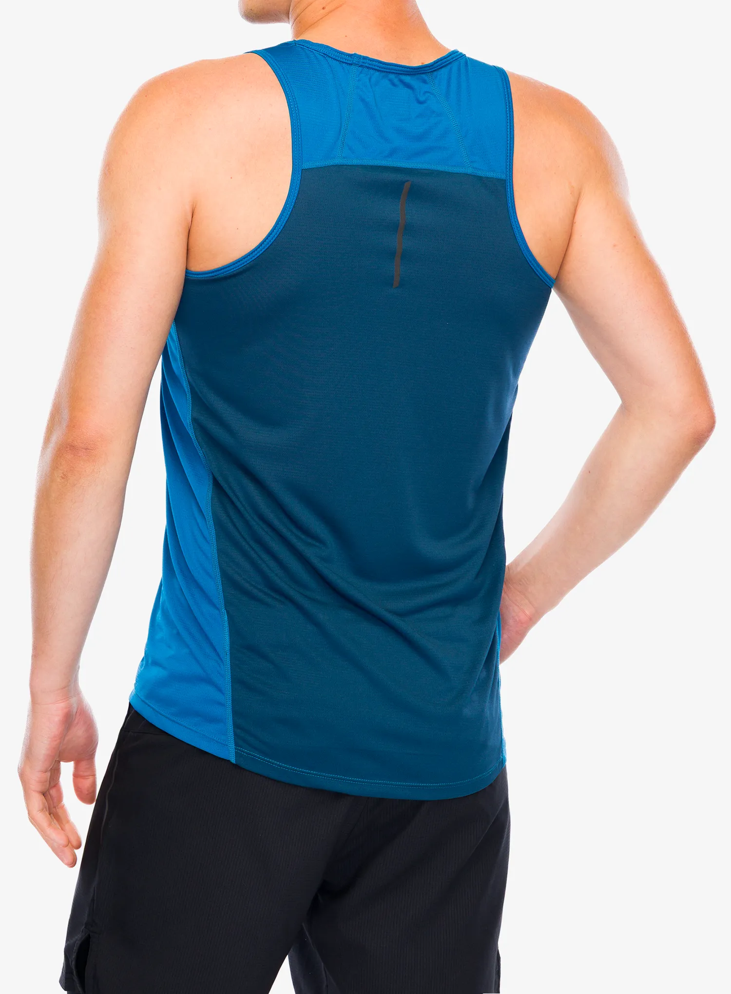 Běžecké tričko Inov-8 Performance Vest - blue/navy