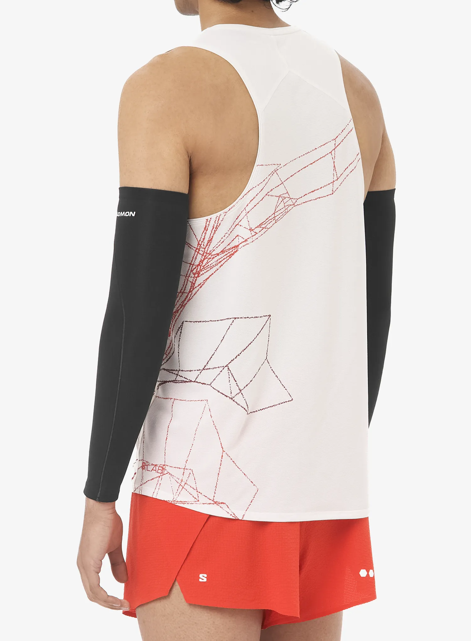 Běžecké tričko Salomon S/Lab Speed Singlet - lilac ash