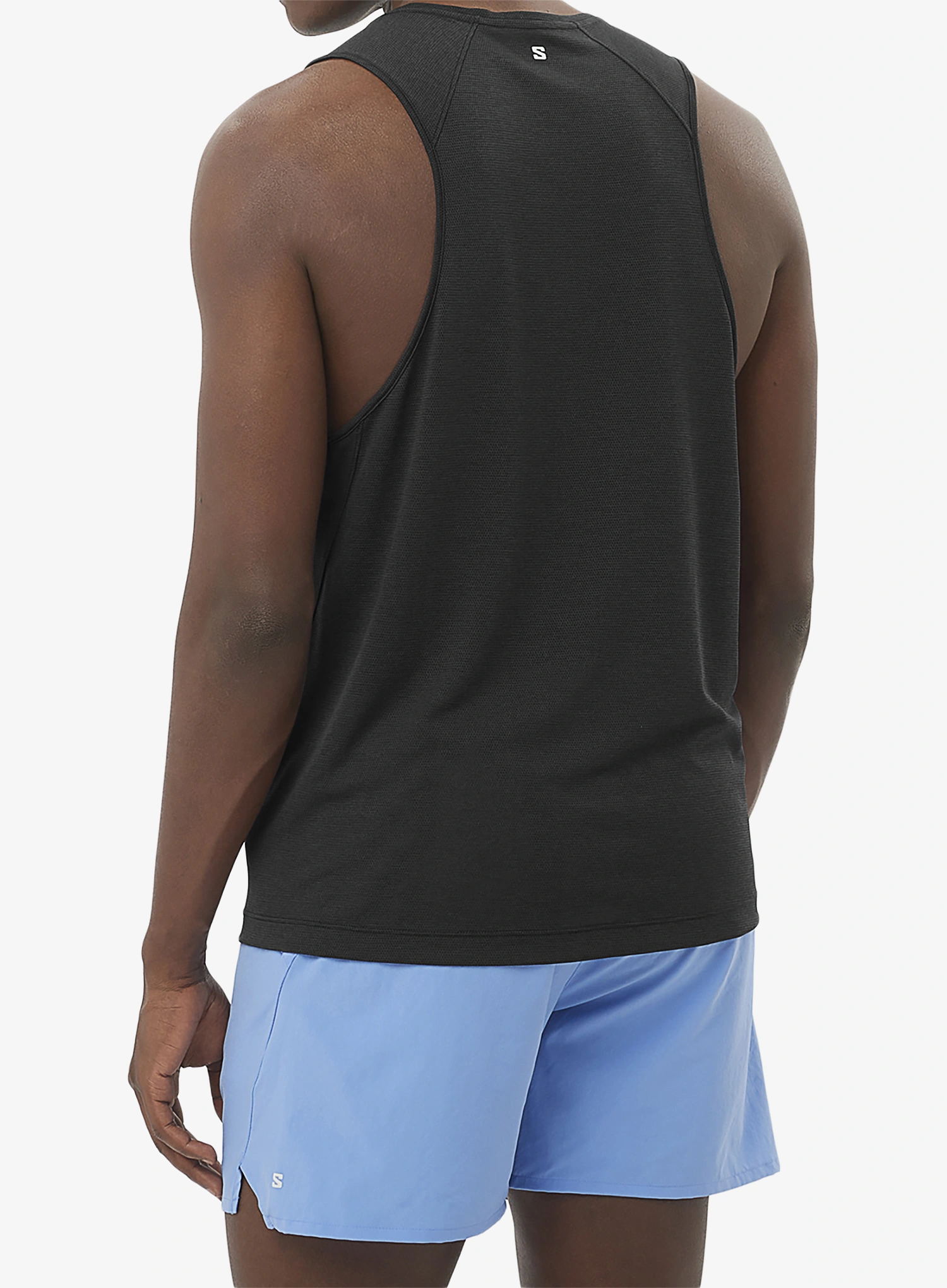 Běžecké tričko Salomon Shkout Core Tank - deep black