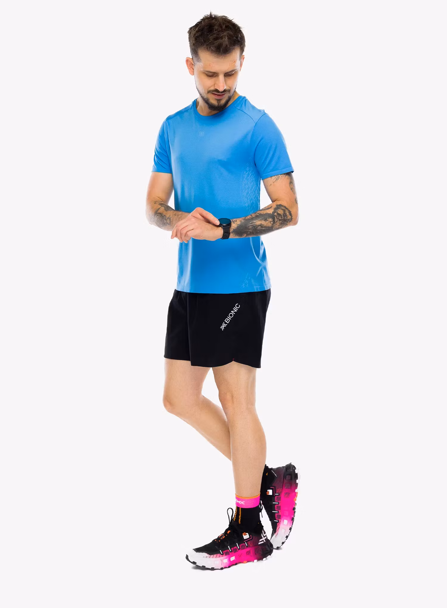 Běžecké tričko X-Bionic Xceed Run Discover Shirt - eternal ice