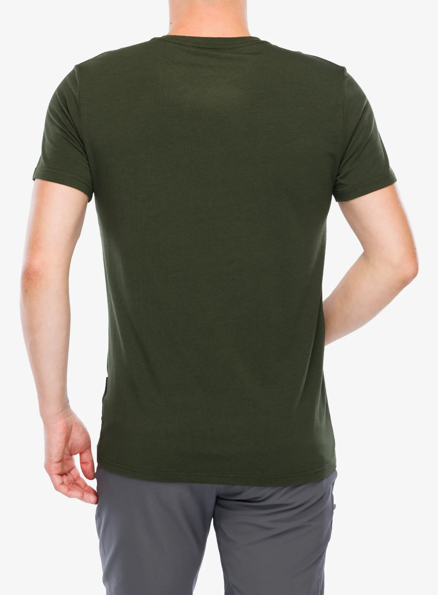 Tričko Dovre O-neck Bamboo Viscose T-shirt - green
