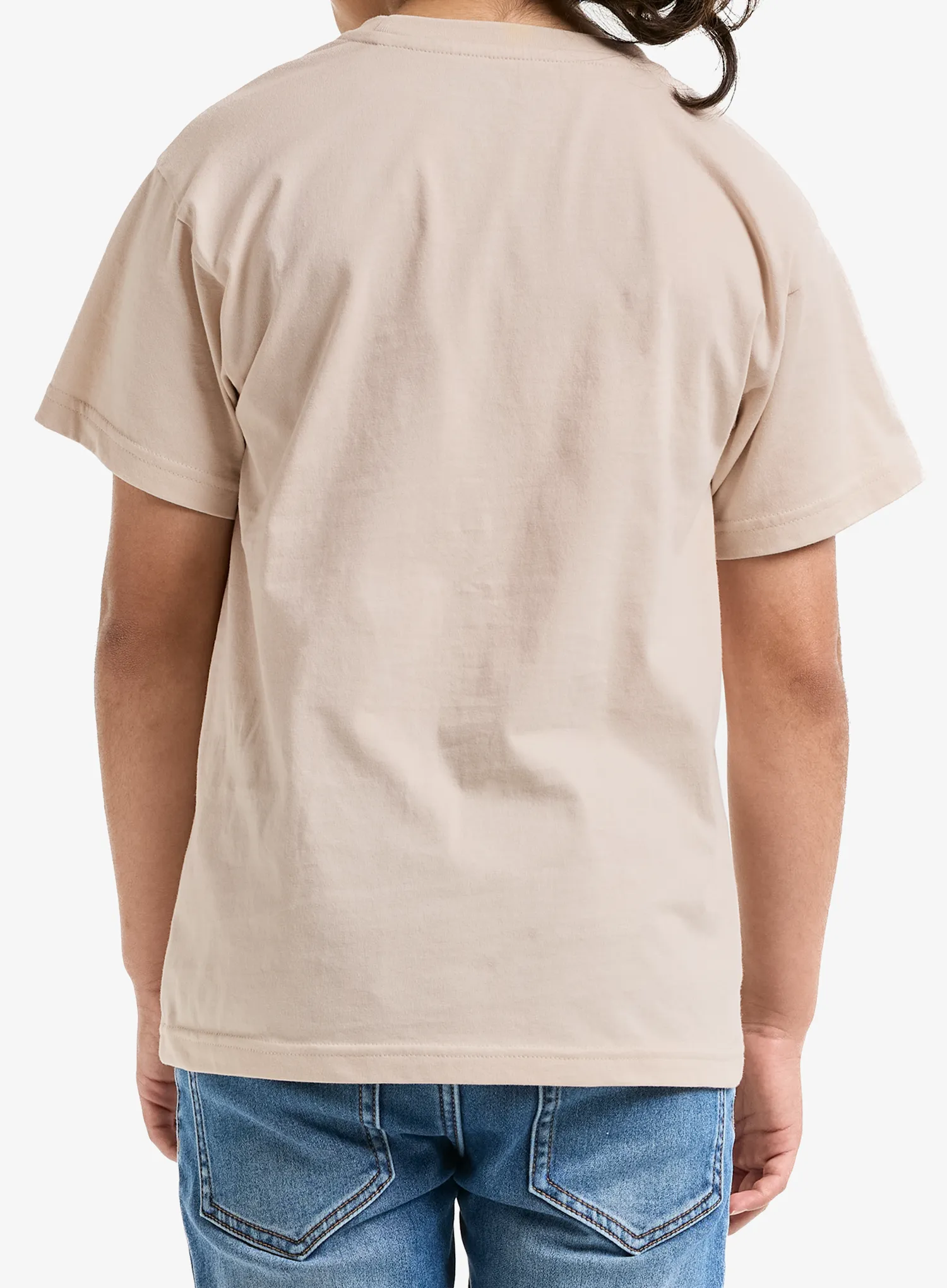 Dětské tričko Didriksons Mynta T Exp 3 - sand beige