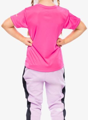 Dívčí tričko Columbia Mirror Creek Short Sleeve Graphic Shirt - pink ice/graphic