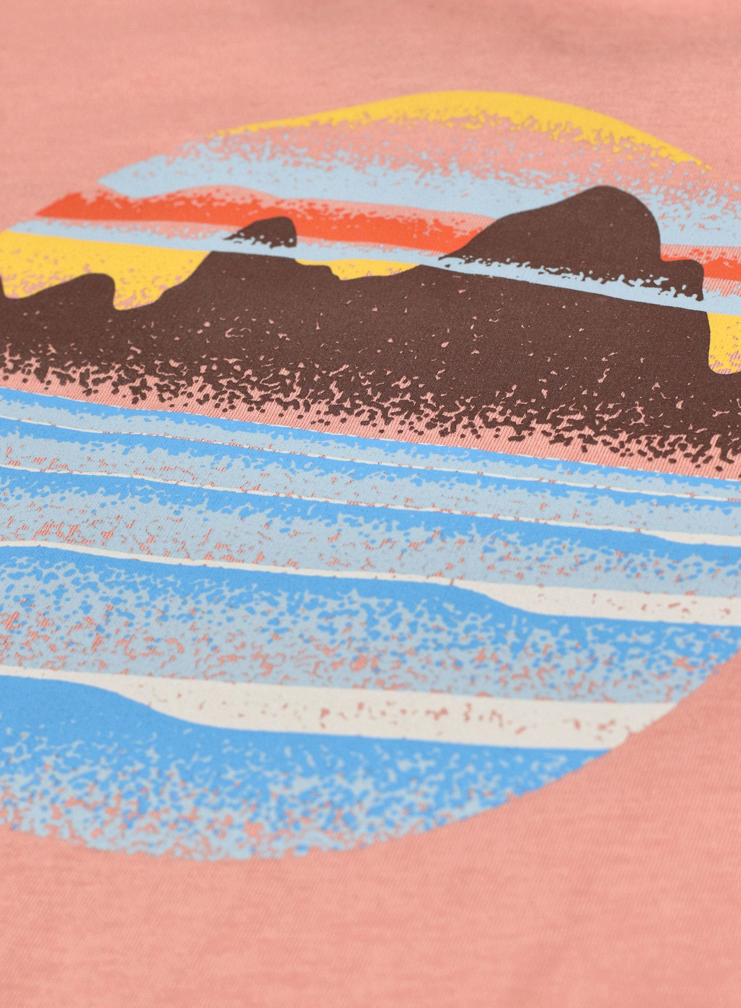 Dívčí tričko Patagonia Regenerative Organic Certified Cotton Graphic T-Shirt - sunfade pink