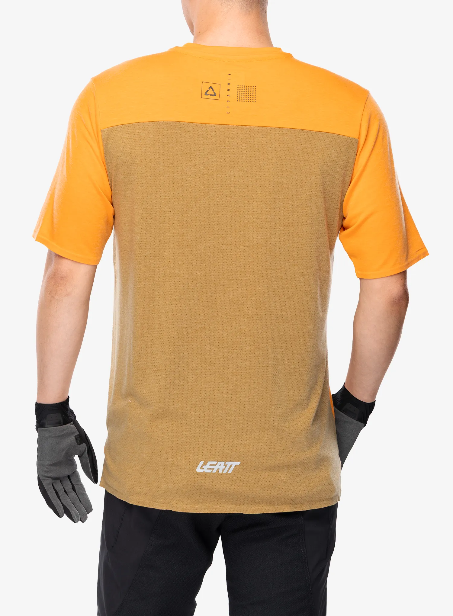 Enduro triko Leatt MTB 4.0 Trail Jersey - lager yellow