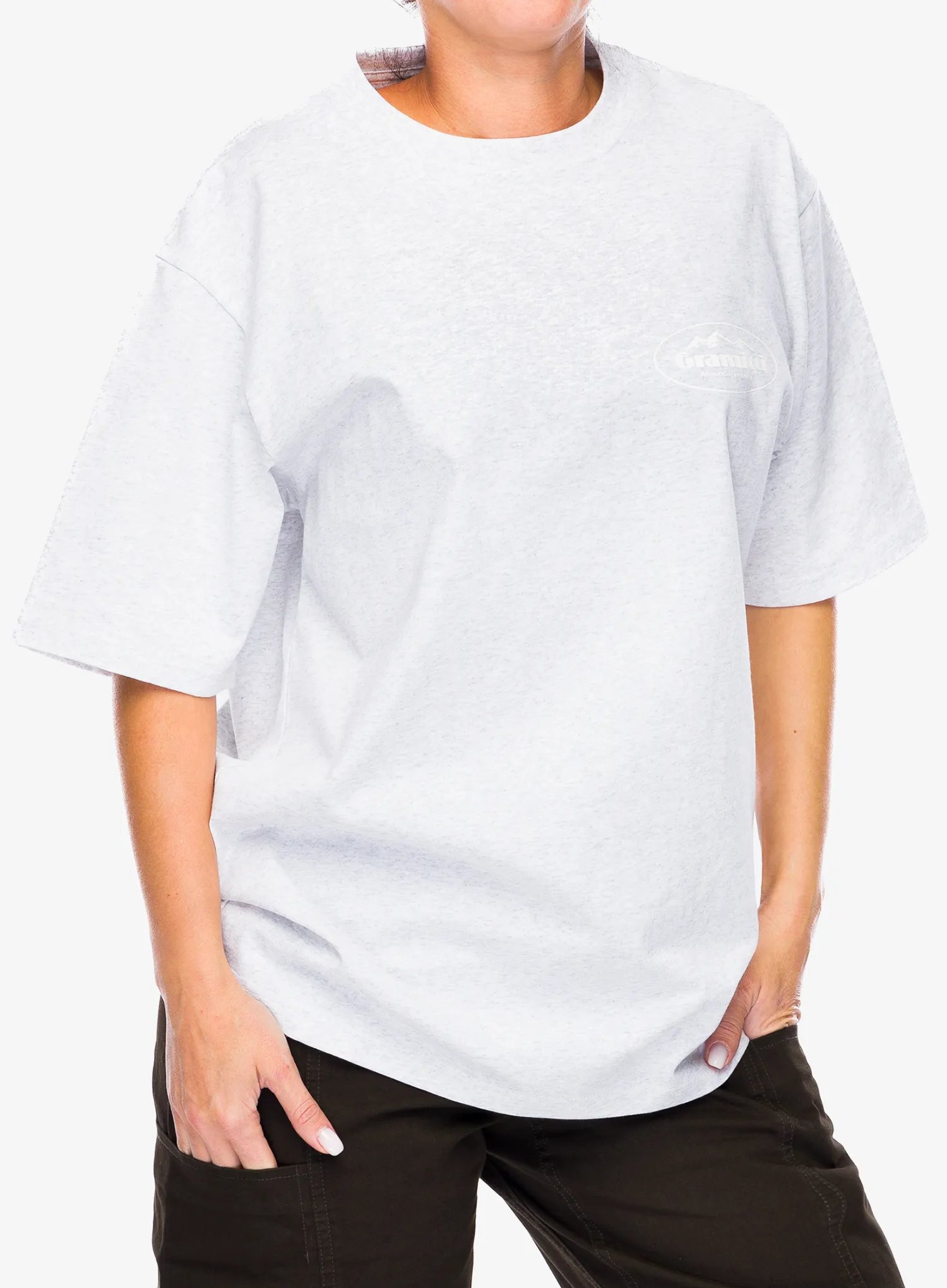 Tričko Gramicci Mountaineering Tee - grey heather