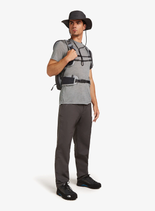 Tričko Icebreaker Merino 125 Cool-Lite Sphere III SS Tee - metro hthr