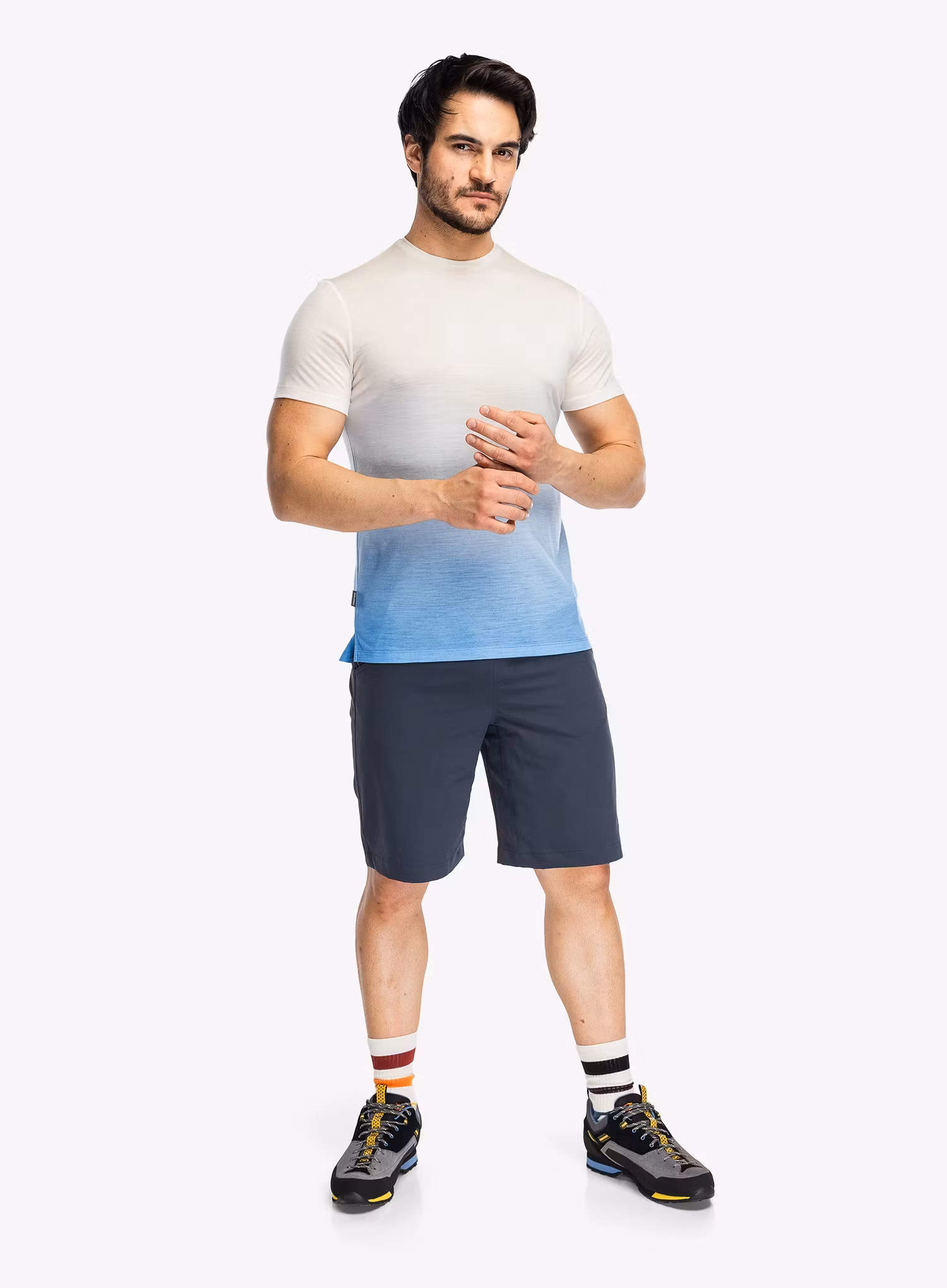Tričko Icebreaker Merino 125 Cool-Lite Sphere SS Tee Alta - undyed