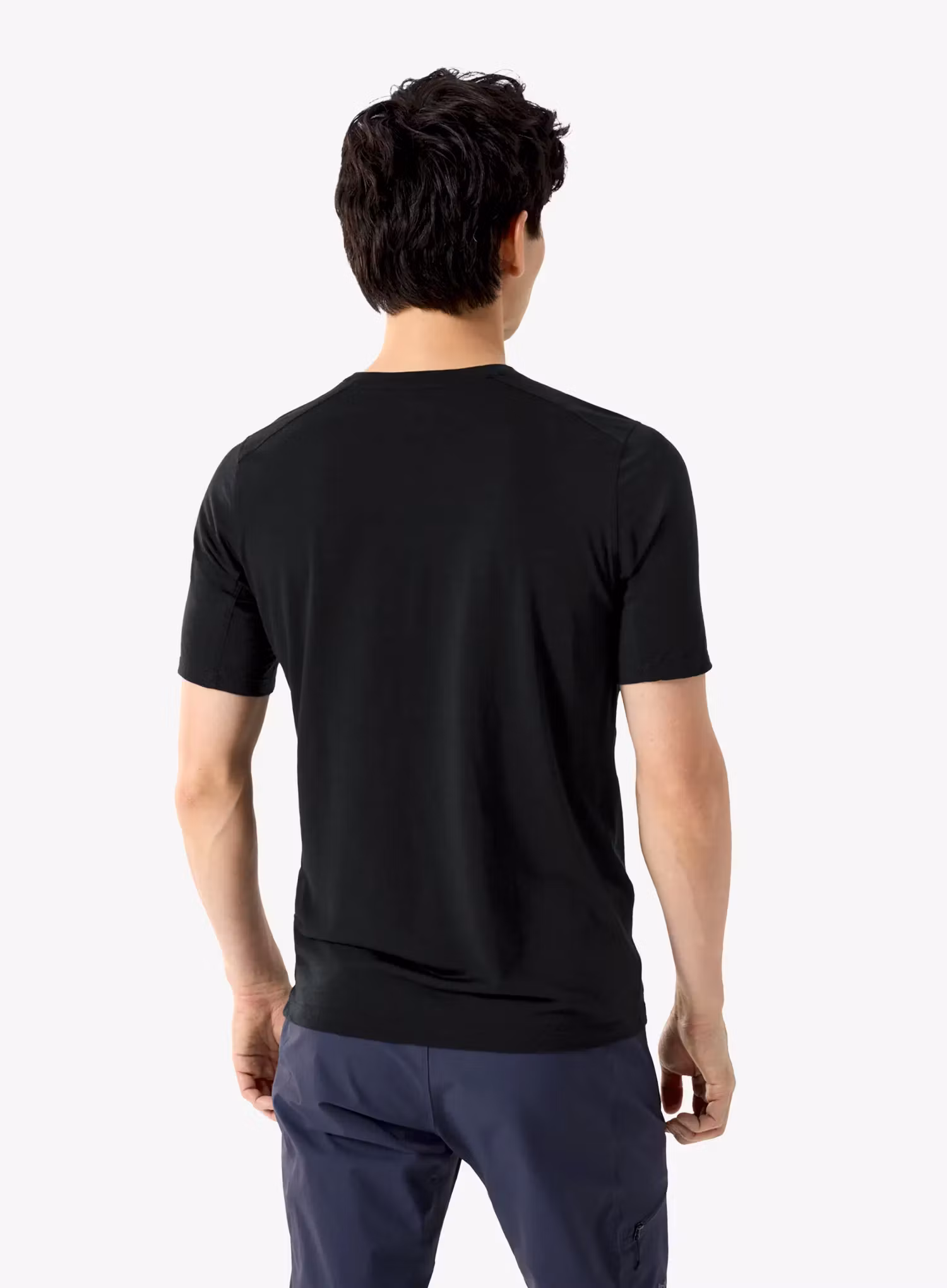 Merino triko Arcteryx Ionia Merino Wool SS  - black