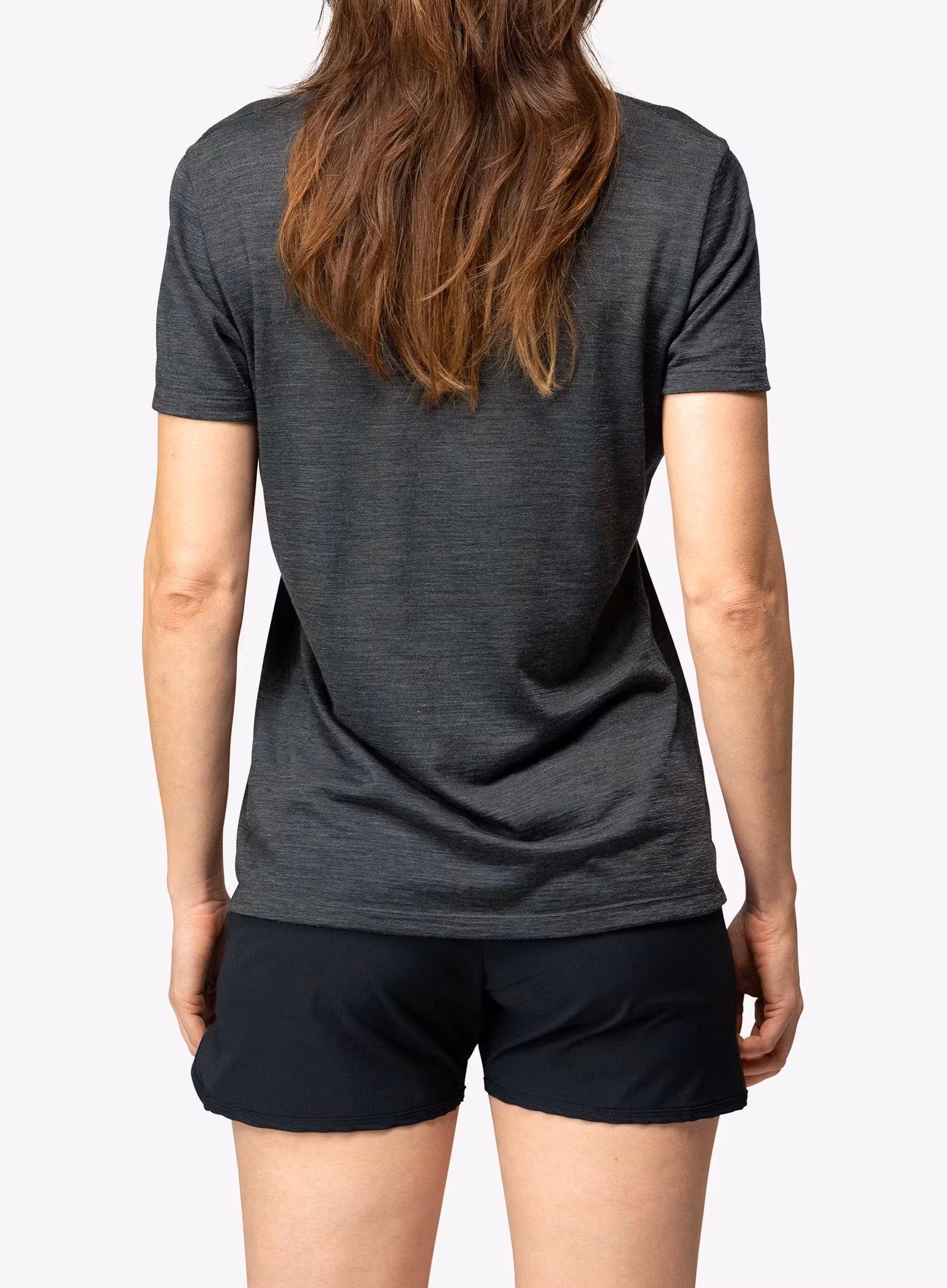 Merino triko dámské Devold Active Spring Tee - anthracite