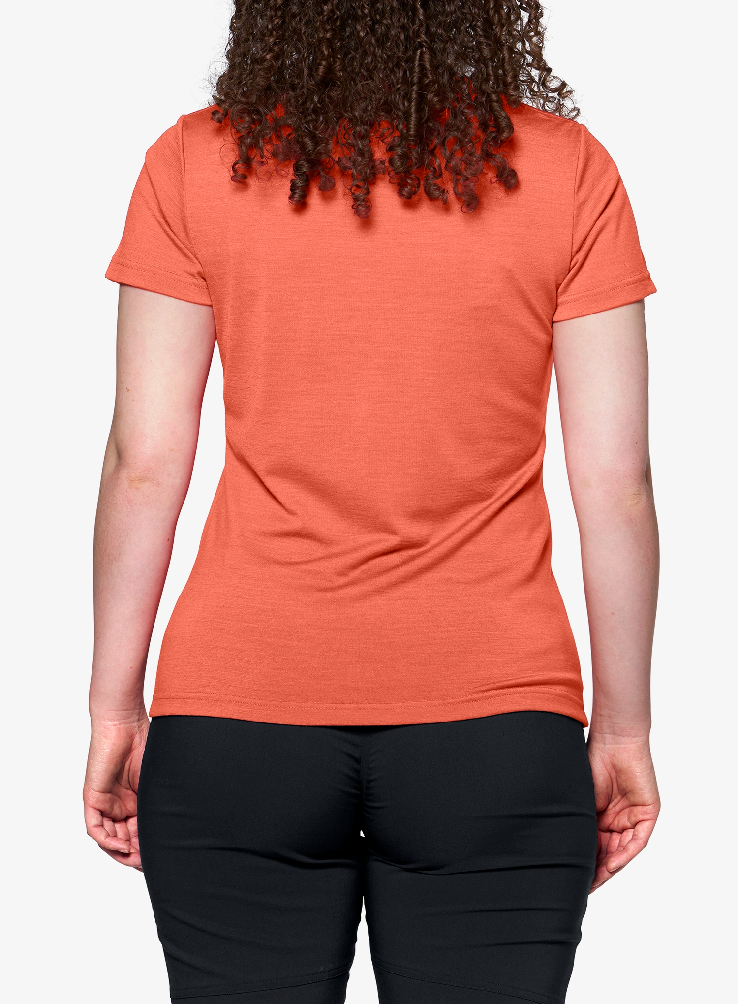 Merino triko dámské Devold Classic Summit Tee - coral