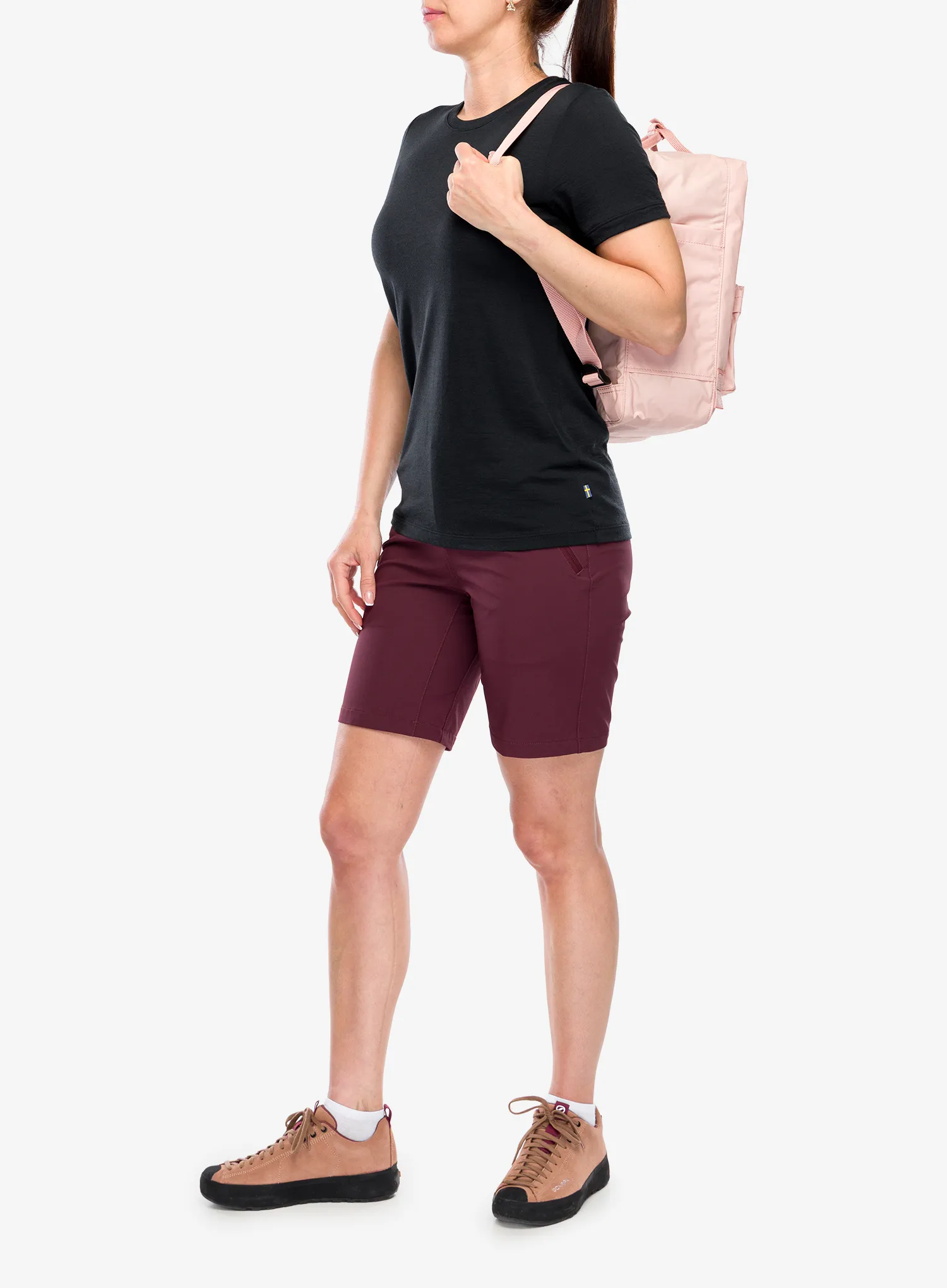 Merino triko dámské Fjallraven Abisko Wool SS - black