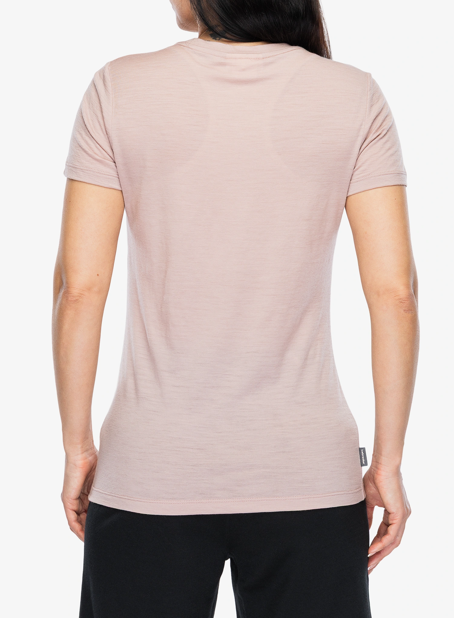 Merino triko dámské Icebreaker Merino 150 Tech Lite III SS Tee - pink quartz