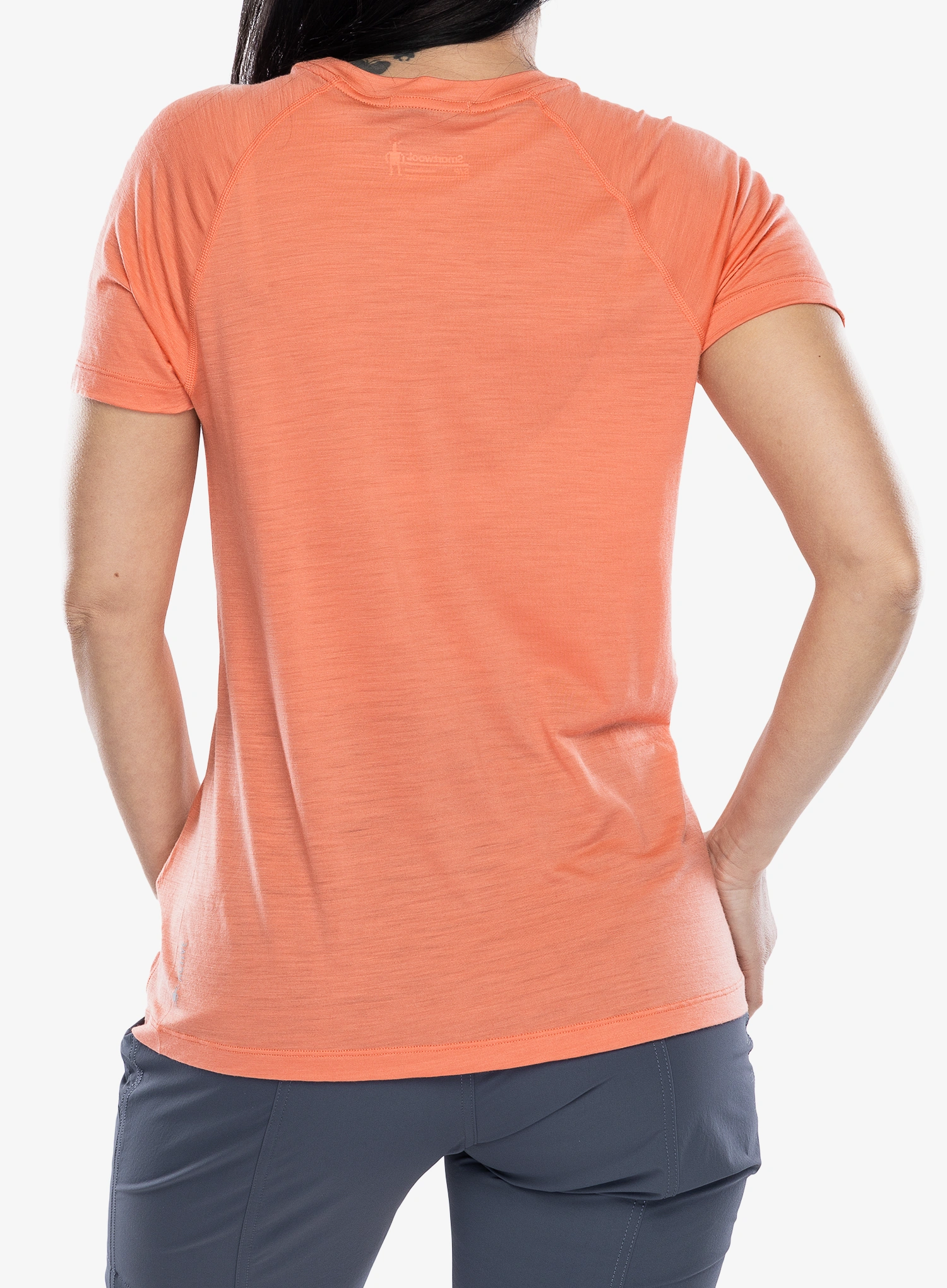 Merino triko dámské Smartwool Active Ultralite Short Sleeve - coral reef