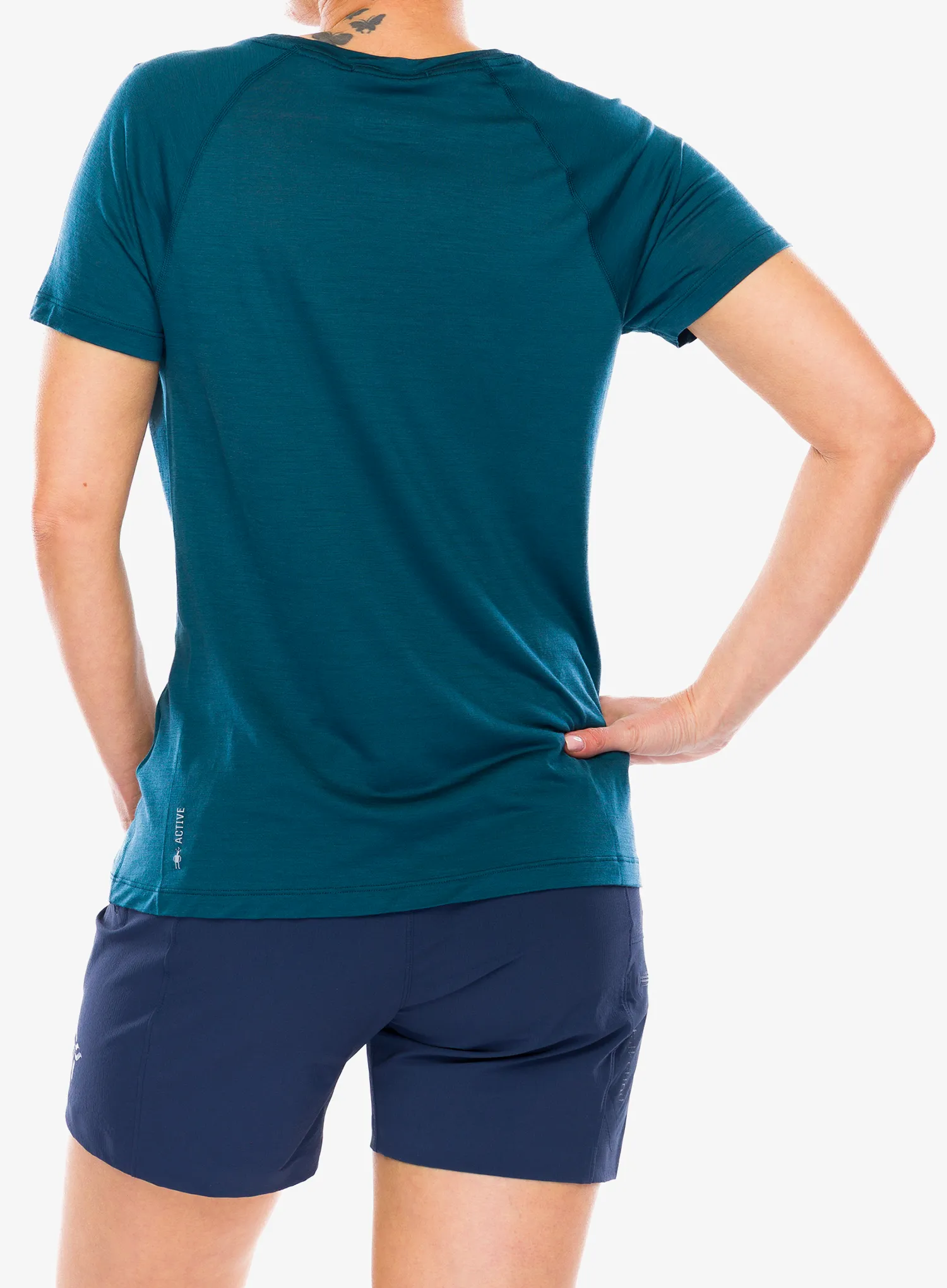 Merino triko dámské Smartwool Active Ultralite Short Sleeve - twilight blue