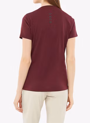 Merino triko dámské Viking Salen - claret