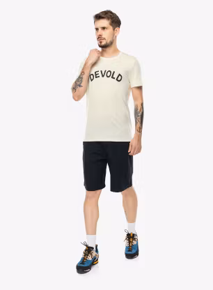 Merino triko Devold Classic Legacy Tee - white