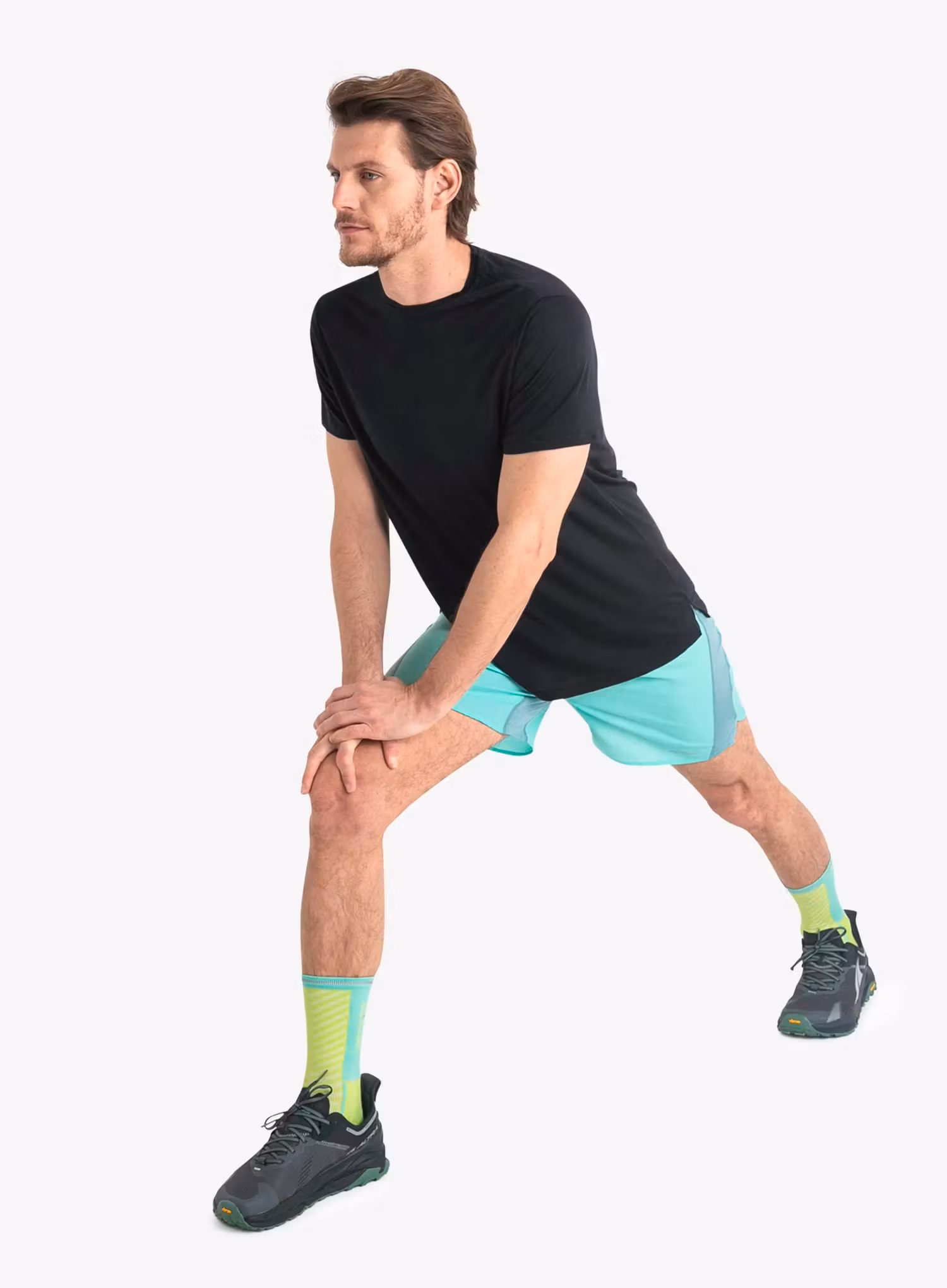 Merino triko Icebreaker Merino 125 Cool-Lite Sphere III SS Tee - black
