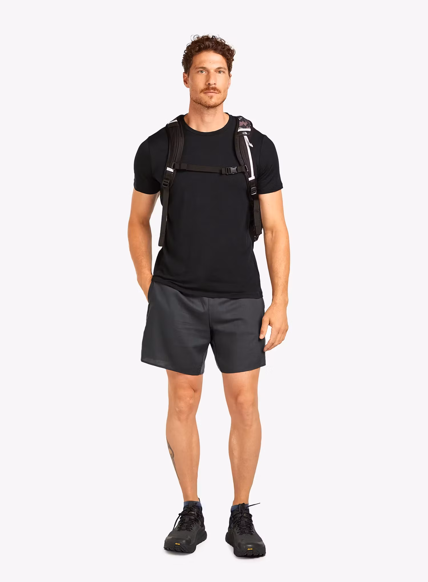 Merino triko Icebreaker Merino 150 Tech Lite III SS Tee - black