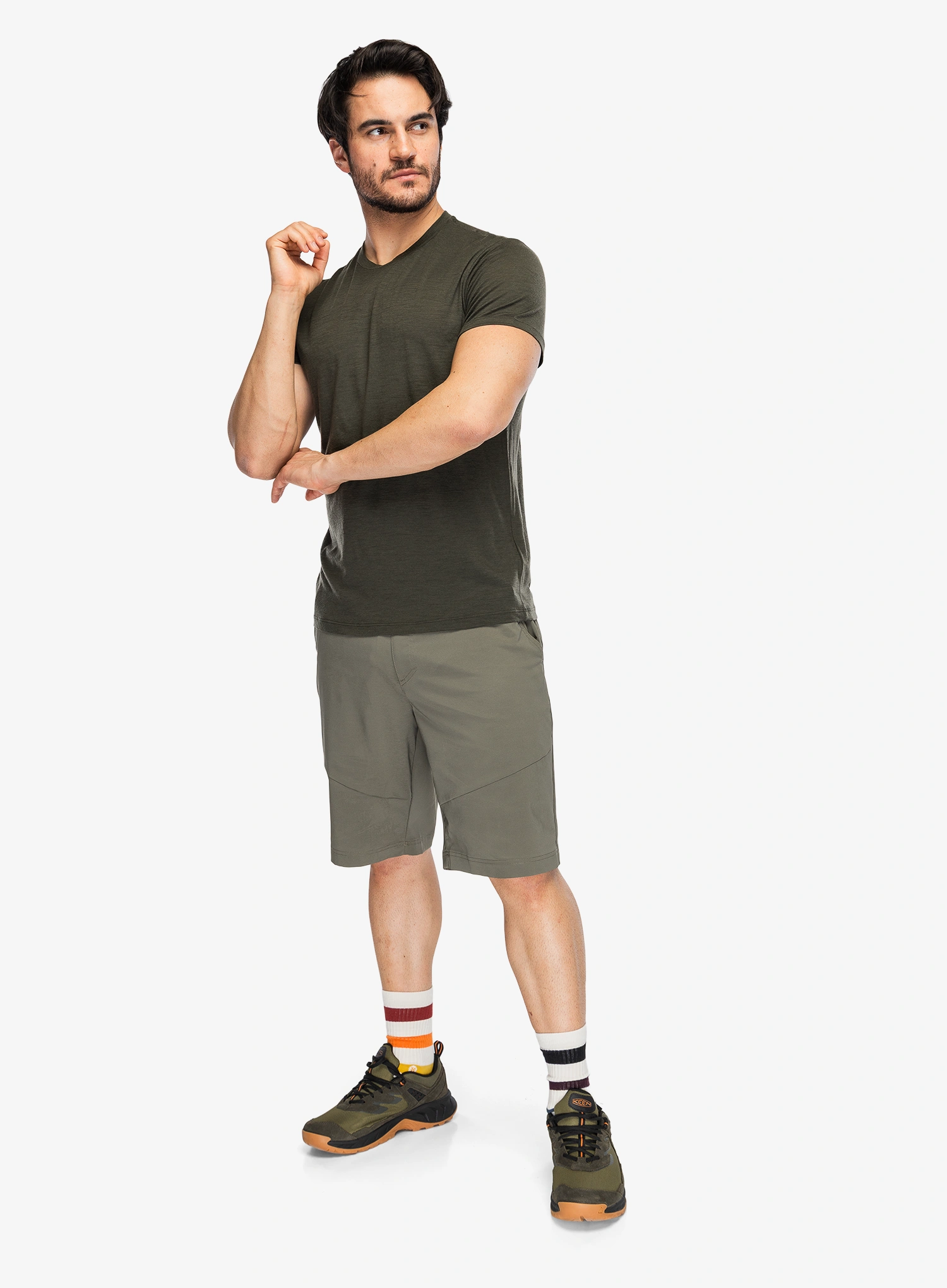 Merino triko Icebreaker Merino 150 Tech Lite III SS Tee - dk loden