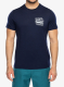 Merino triko Icebreaker Merino 150 Tech Lite SS Tee Evolving Layers - midnight navy
