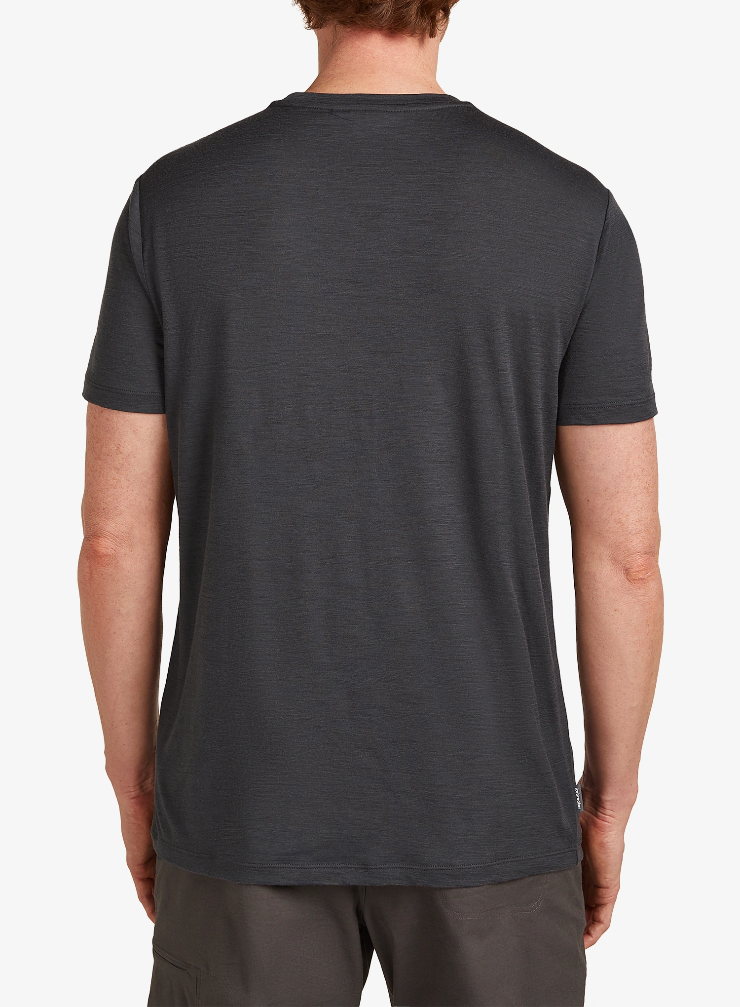 Merino triko Icebreaker Merino 150 Tech Lite SS Tee The Climb - obsidian