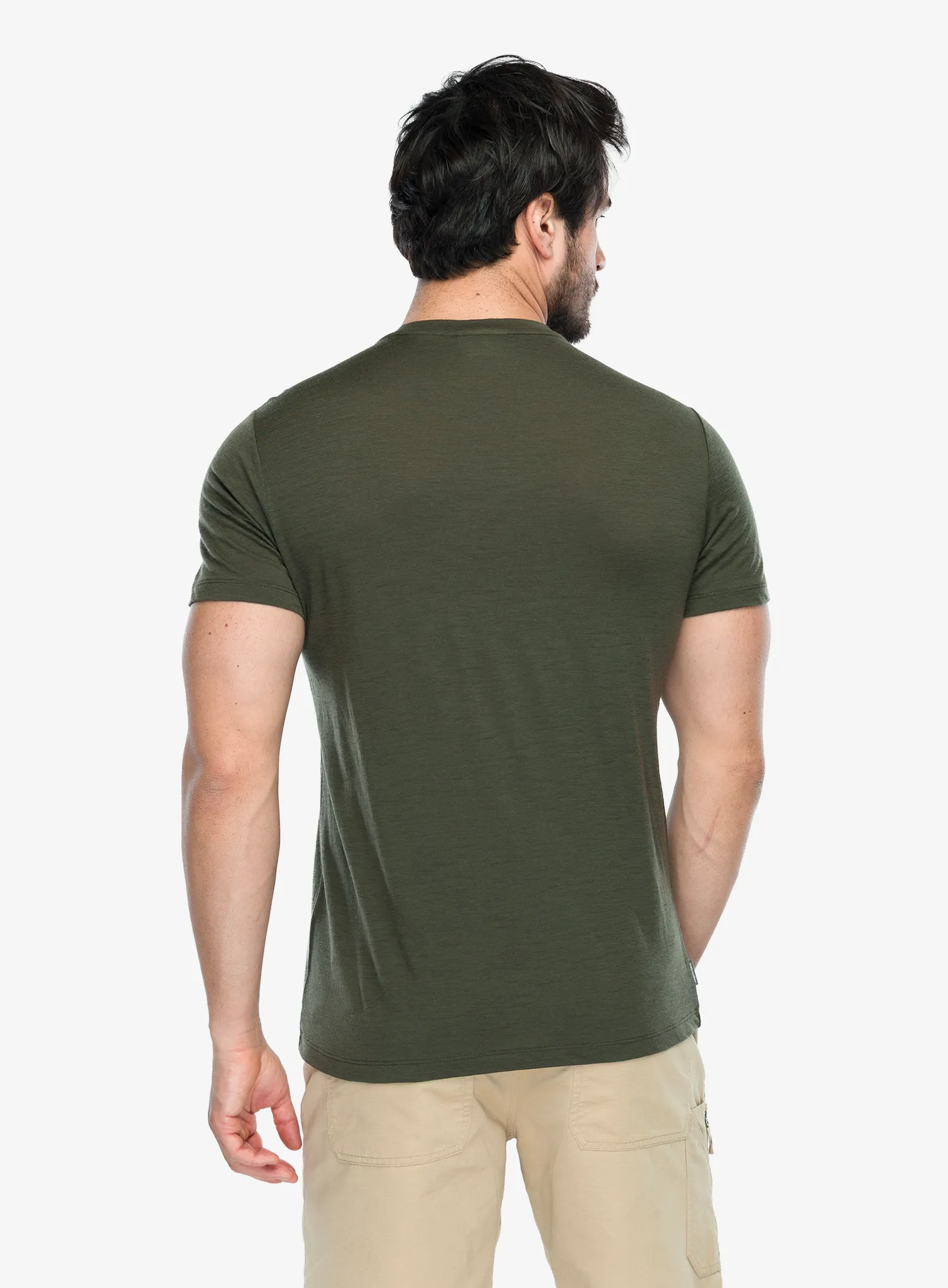 Merino triko Icebreaker Merino 150 Tech Lite SS Tee Transportage - dk loden