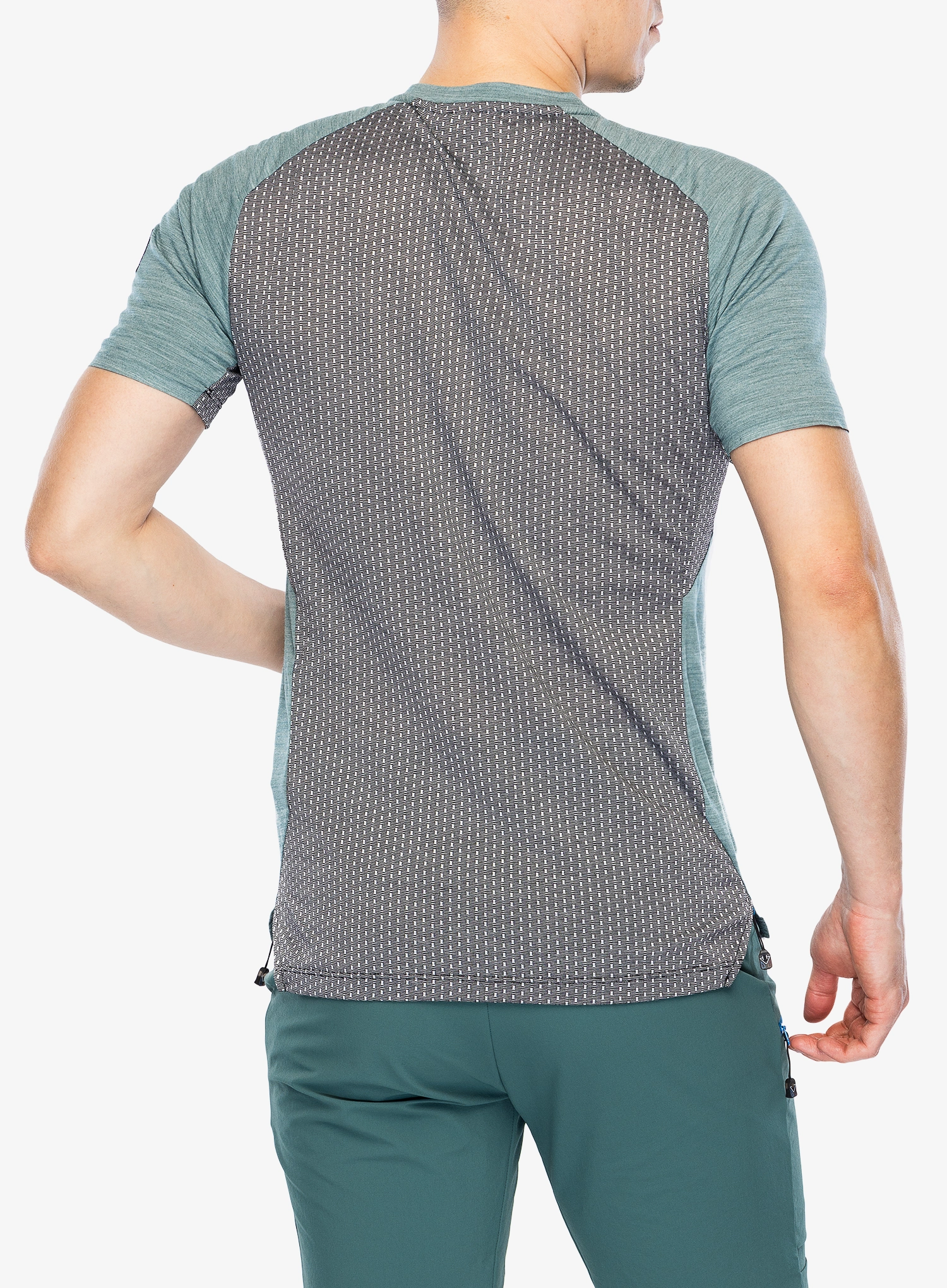 Merino triko Millet Trilogy Jorasses TS SS - bottle/black