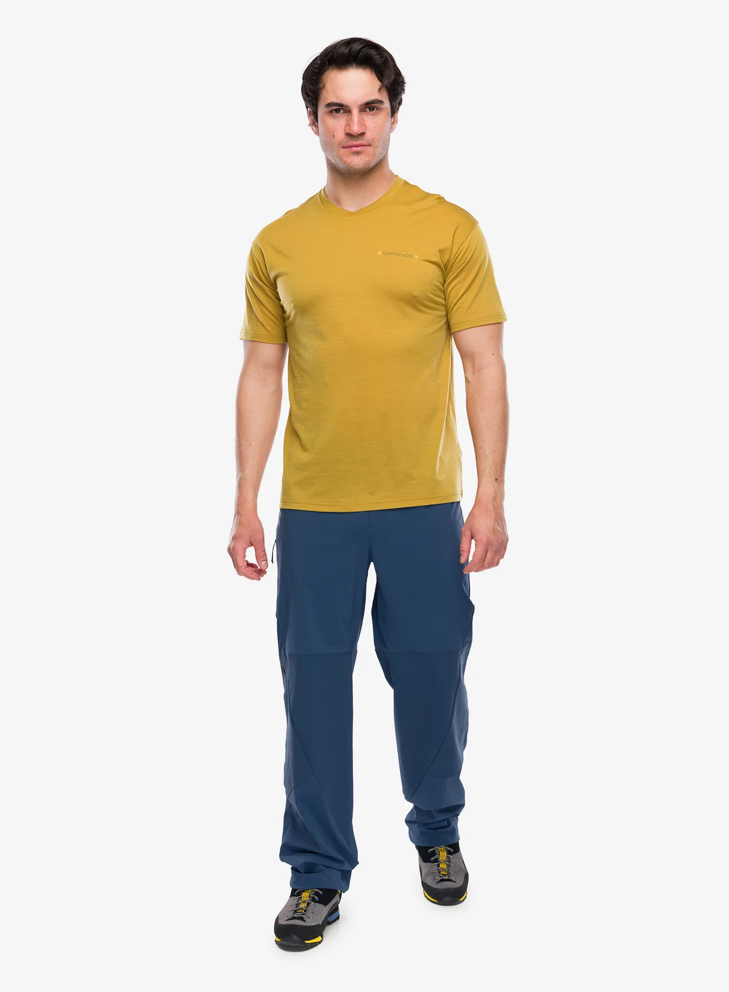 Merino triko Ortovox 150 Cool Climbing Vibes TS - wild cumin