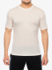 Merino triko Sensor Merino Lite Tee SS - mottled beige