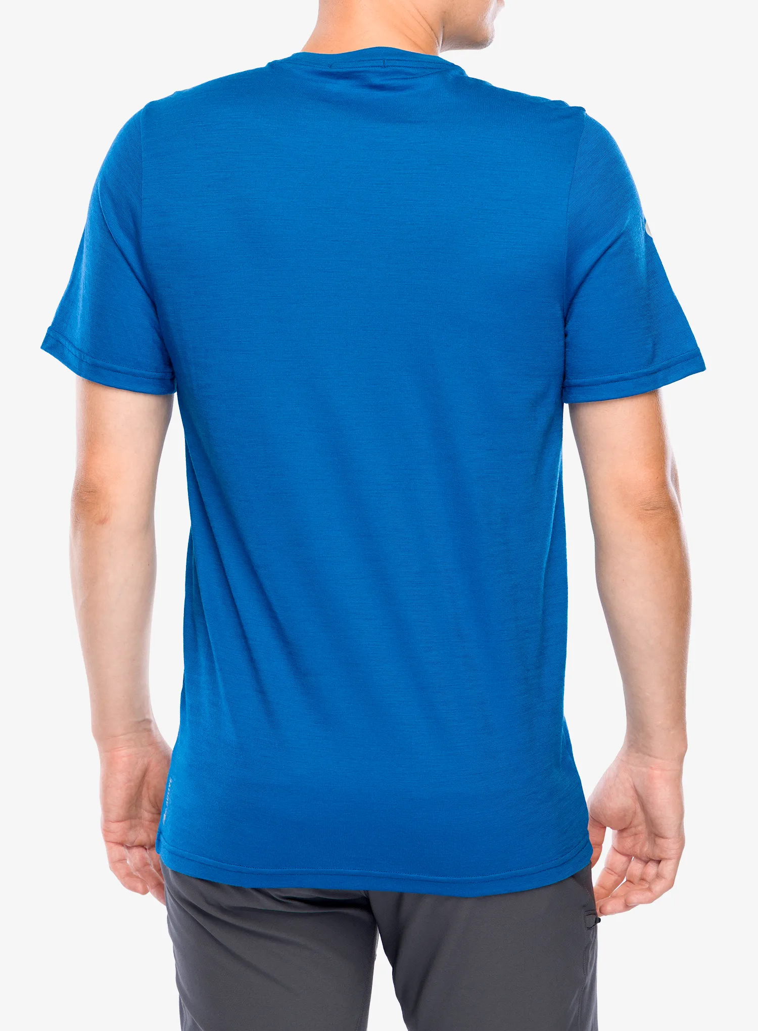 Merino triko Smartwool Peak Energy Active Short Sleeve Graphic Tee - nival blue