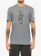 Merino triko Super.natural Carabineri Tee - c.mere grey mel/c.mere gry mel