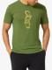 Merino triko Super.natural Carabineri Tee - shive/dried tobacco