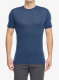 Merino triko Super.natural Sierra140 Tee - ocean blue