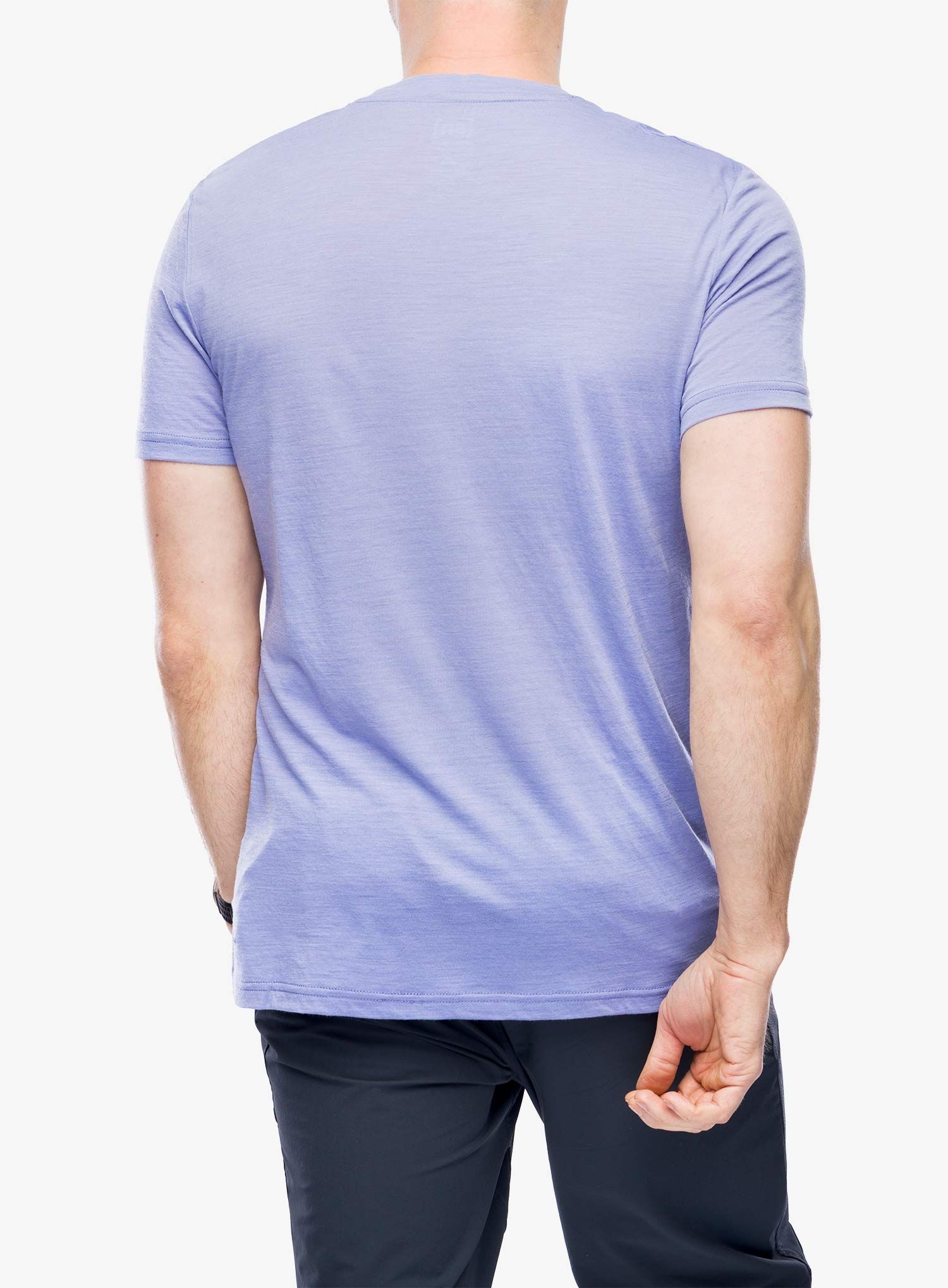 Merino triko Super.natural Sn Sailor Tee - blue violet/black/red