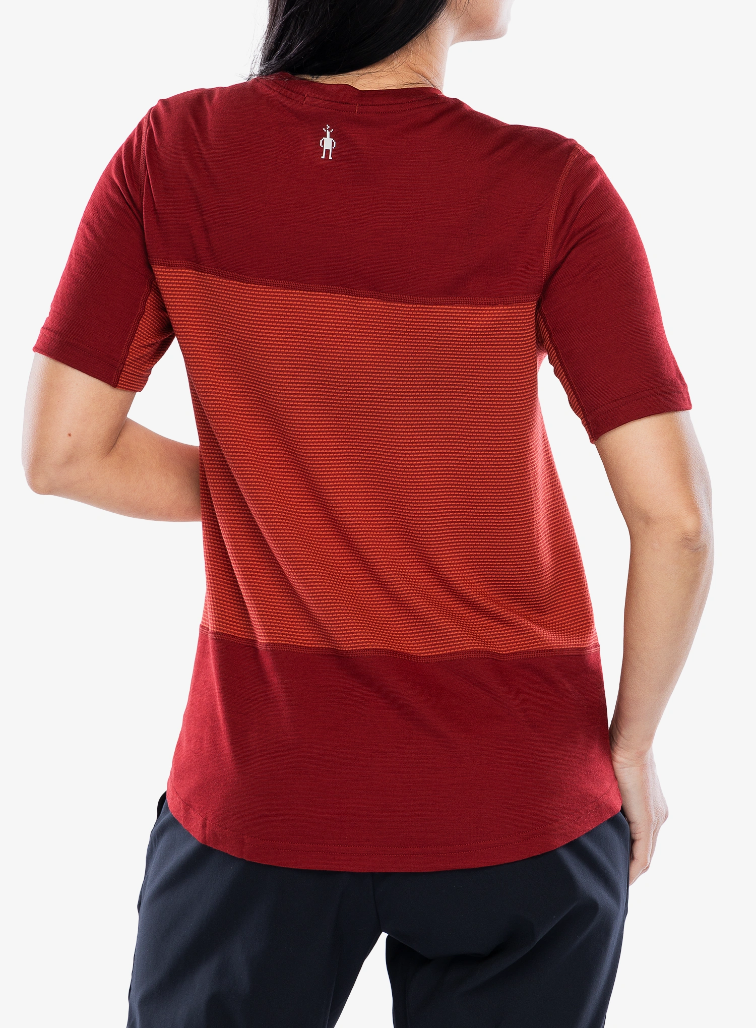 Cyklo triko dámské Smartwool Mountain Bike Short Sleeve Jersey - currant