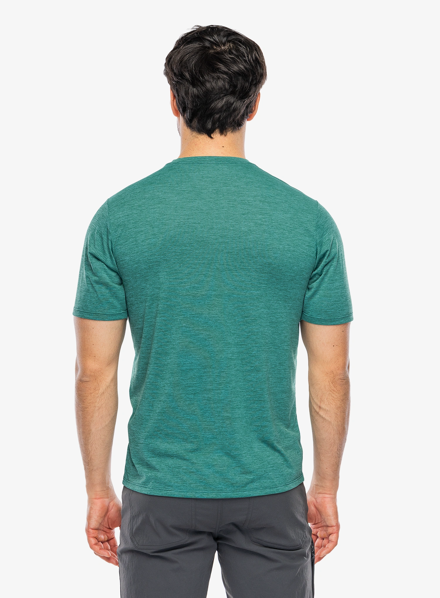Tričko Patagonia Cap Cool Daily Shirt - green/light gem green x-dye