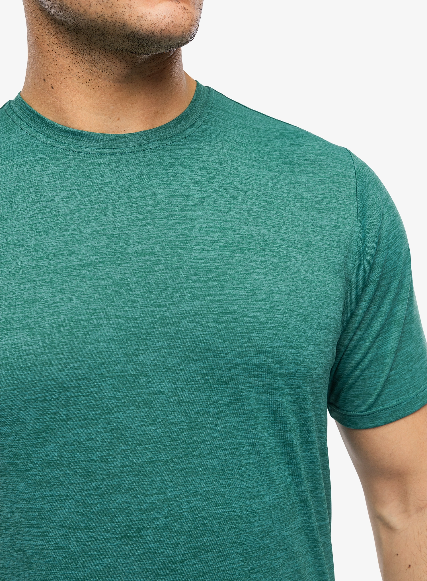 Tričko Patagonia Cap Cool Daily Shirt - green/light gem green x-dye