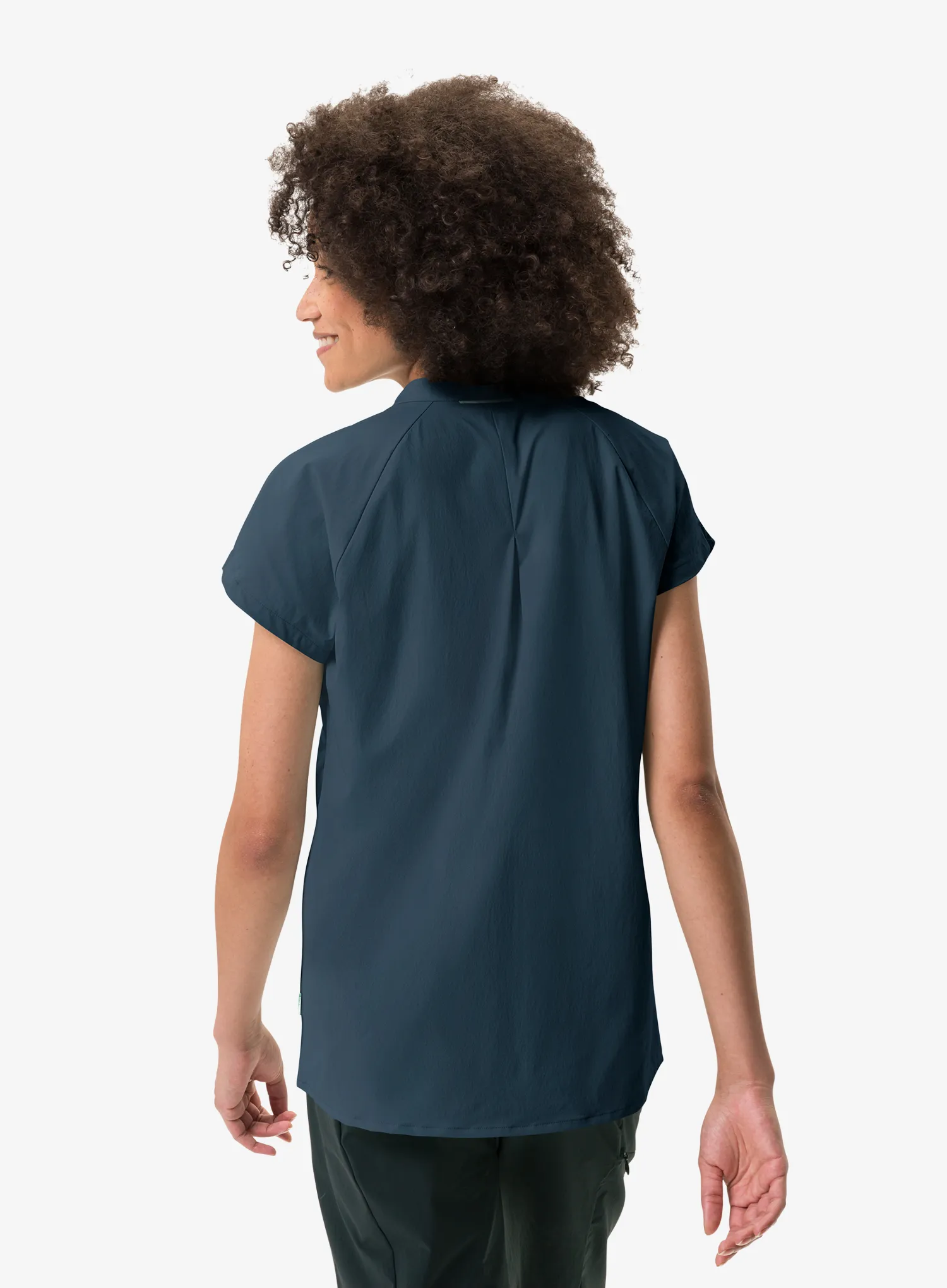 Dámské polokošile Vaude Yaras SL Shirt II - dark sea uni