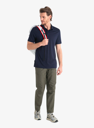 Polokošile Icebreaker Merino 150 Tech Lite III SS Polo - midnight navy