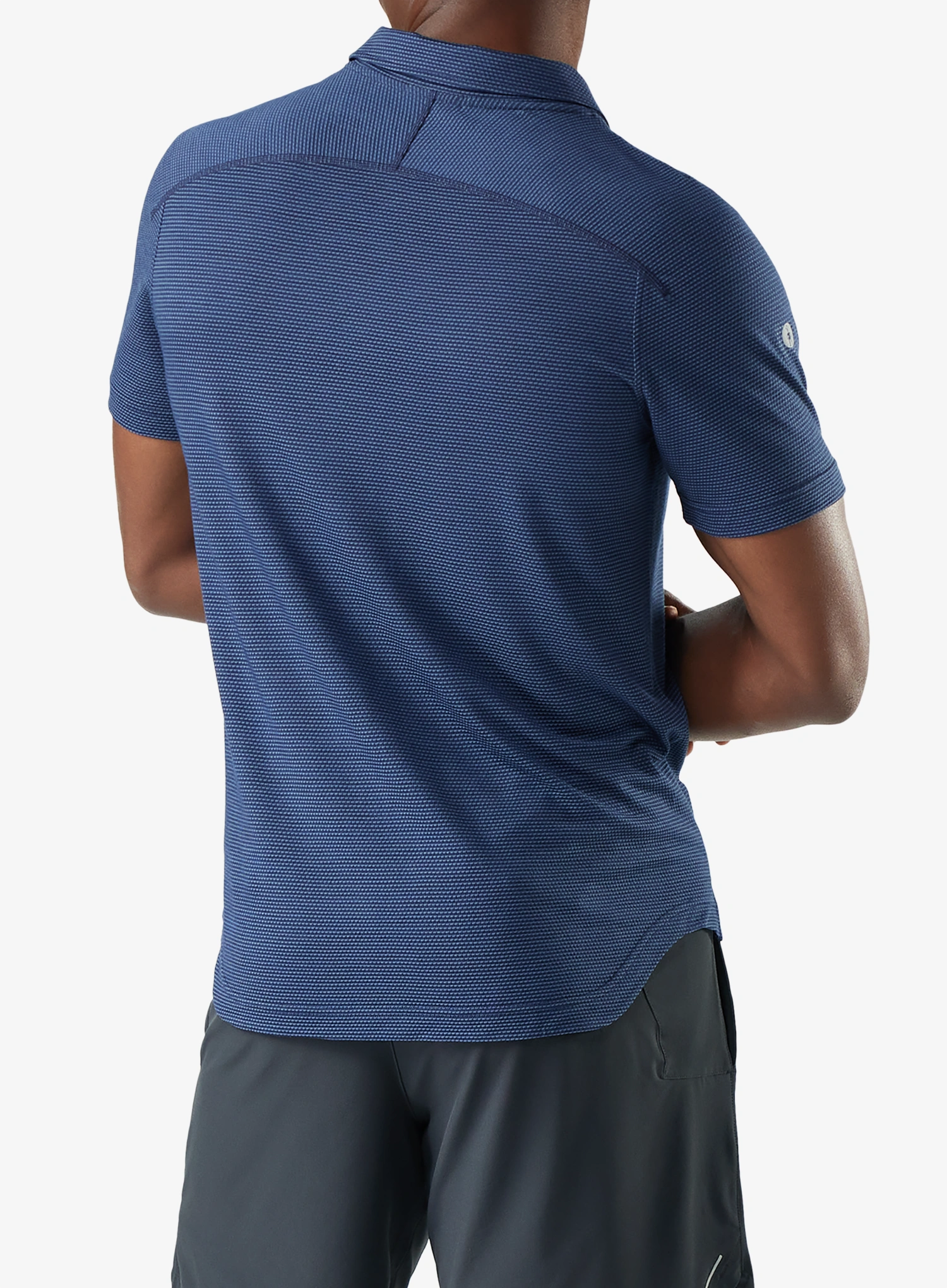 Polokošile Smartwool Active Mesh Polo - nightfall/deep navy