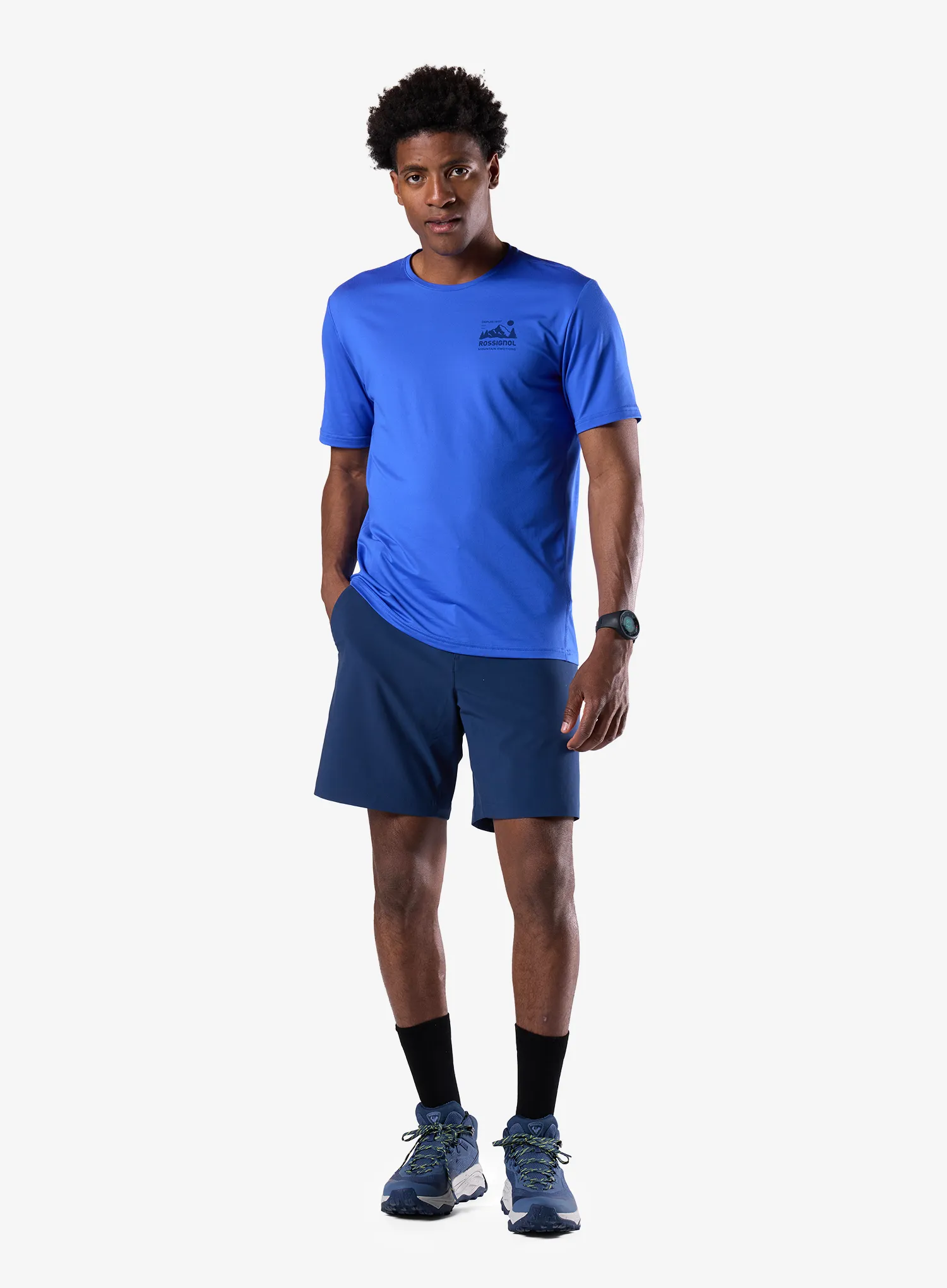 Tričko Rossignol Graphic Active Tee - dazzle blue