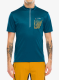 Cyklistické triko CMP Clutch T-Shirt Freebike - petroleum